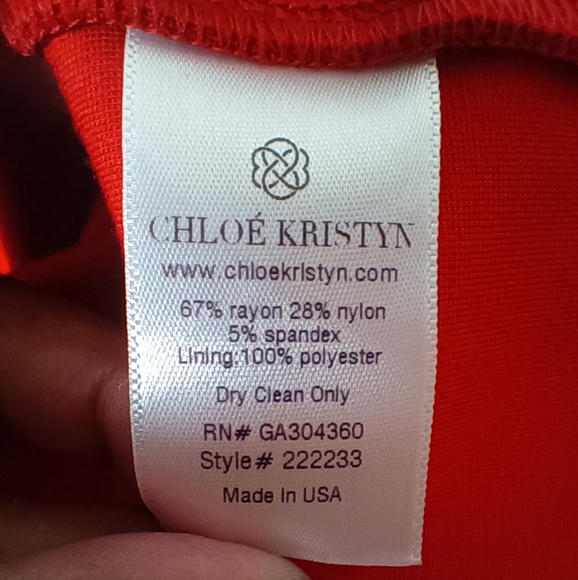 🩷 Chloe Kristyn Bianca Dress Size 1X - Picture 10 of 10